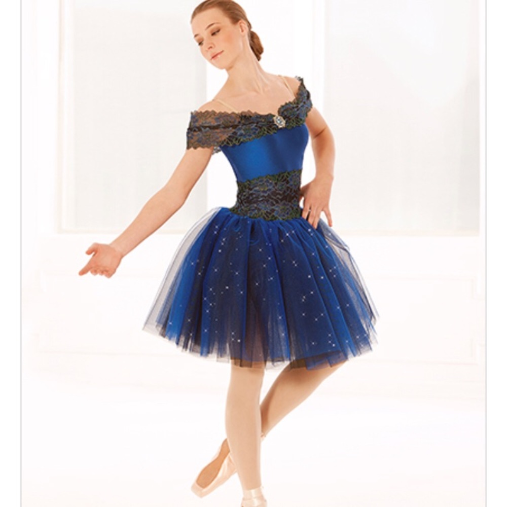 Navy Blue Ballet/Halloween costume